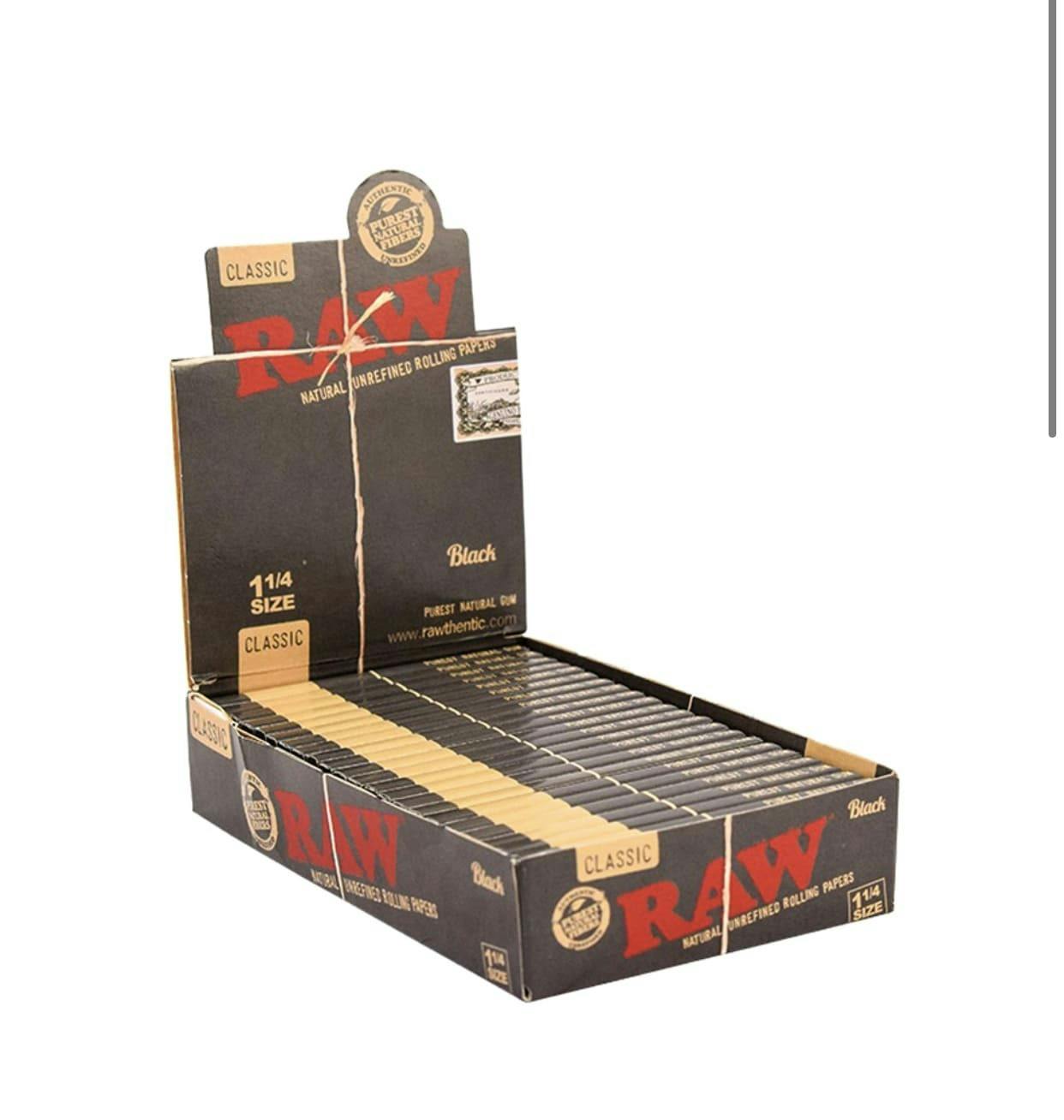 Raw Black Classic Rolling Papers