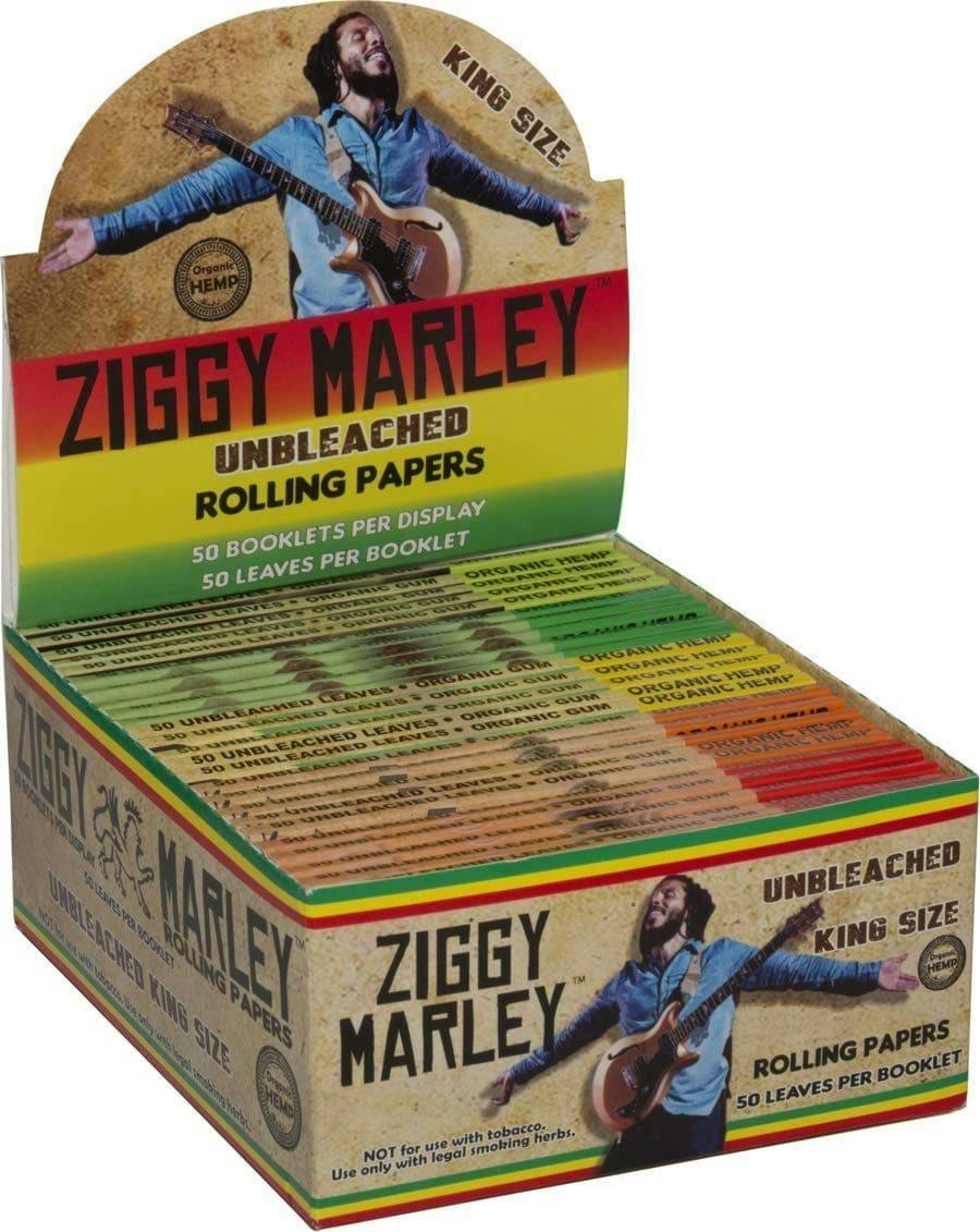 Ziggy Marley Unbleached King Size Pure Hemp Rolling Papers