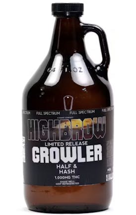 Highbrow | Lemon Tea Half & Hash | Full Spectrum | Growler
