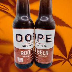 High Rollers | Dope Brewing Co. Root Beer Soda | 100mg