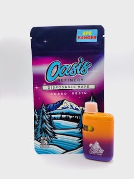 Ape Hanger 1g Cured Resin Disposable | Oasis