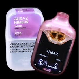 Pink Runtz & D-Lish | Liquid Diamond Dual Tank | 2g