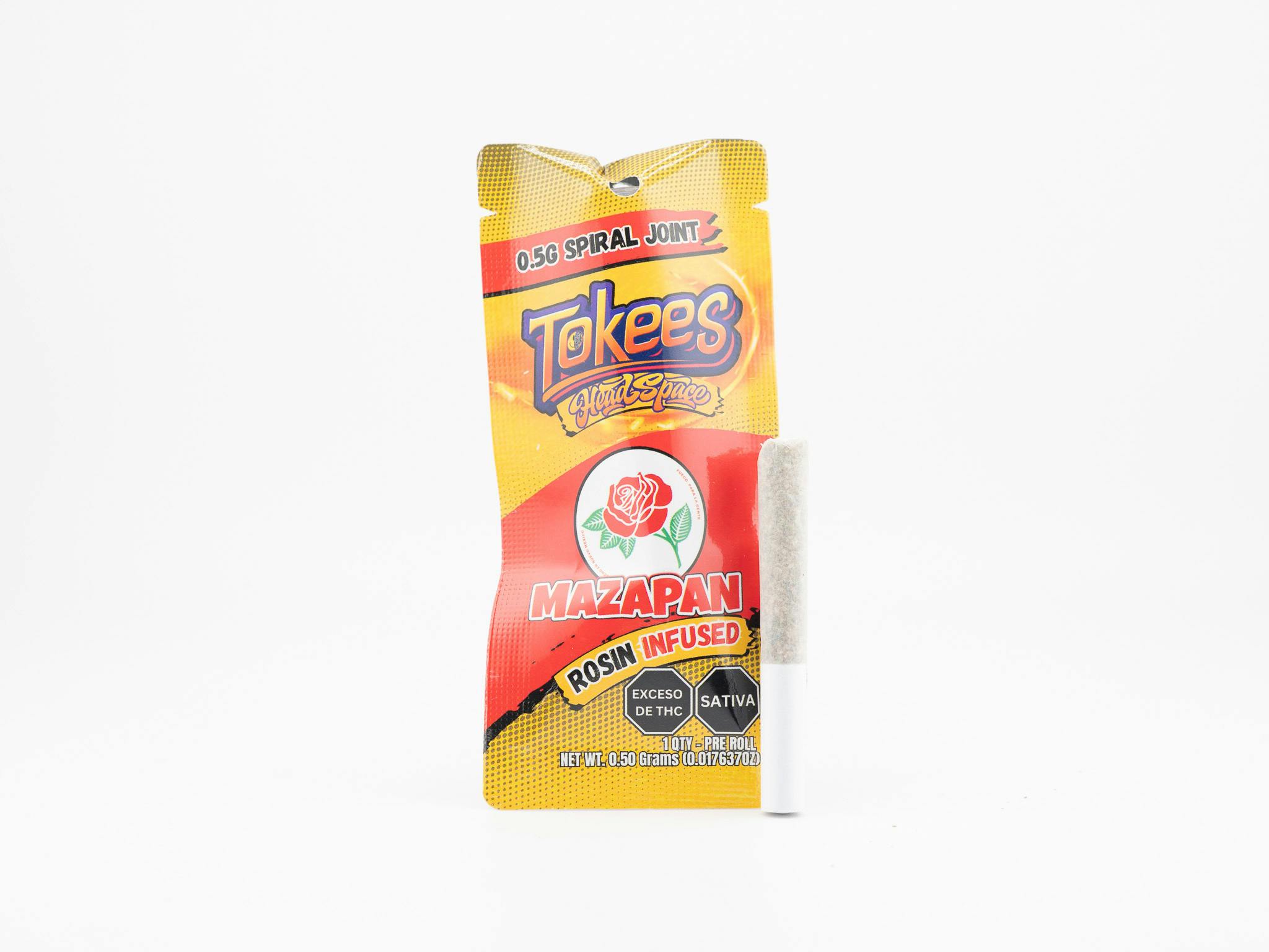 Headspace Tokees Mazapan (S) 0.5g Rosin Infused Spiral Joint