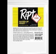 Gummies - 100 mg - Pucked Up Peach (Ript)