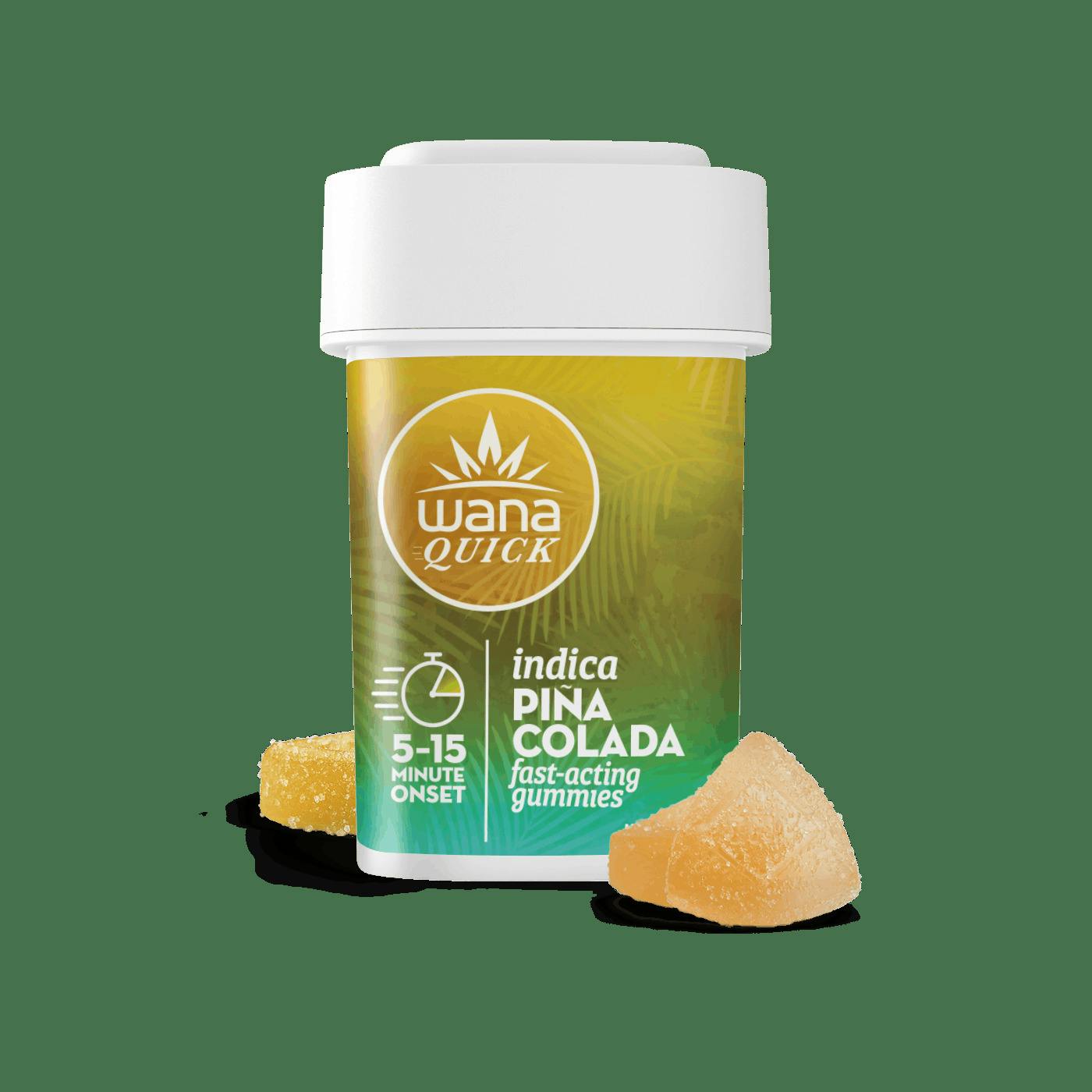Fast Acting Gummies - 100mg - Pina Colada