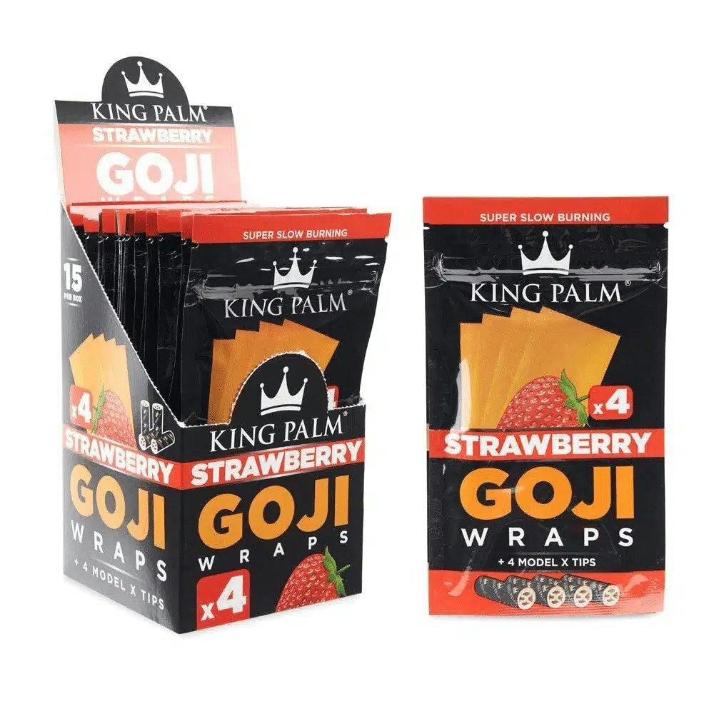 King Palm Goji Blunt Wraps (Strawberry)