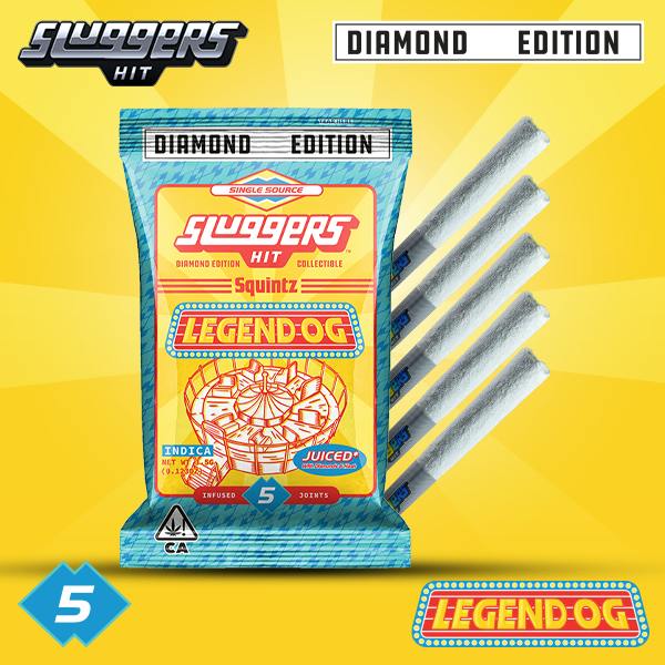 Sluggers Legend OG (I) Infused Preroll 5pk 3.5g