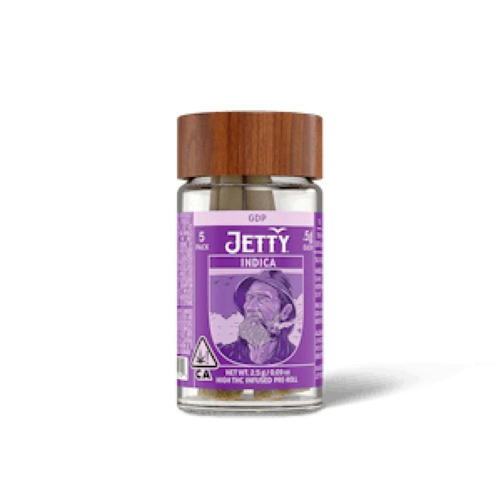 Jetty GDP x Gurple (I) High THC Preroll 5pk 2.5g