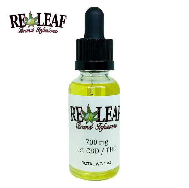 Releaf 1:1 Tincture 700mg | Natural