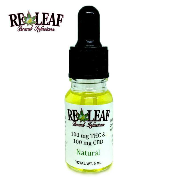 Releaf 1:1 Tincture 100mg | Natural