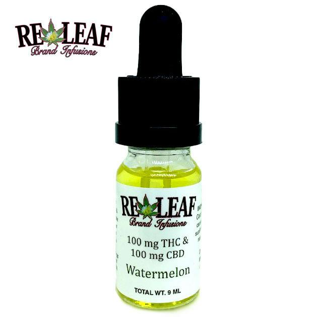 Releaf 1:1 Tincture 100mg | Watermelon