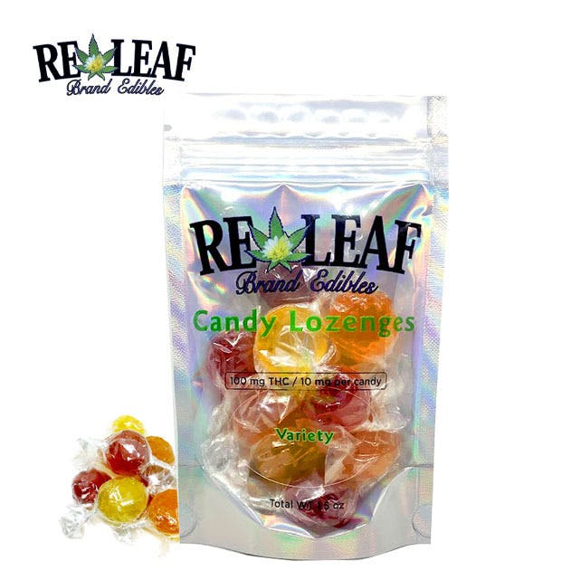 Releaf Brands Hard Candy - 100mg | Variety at Releaf 85624