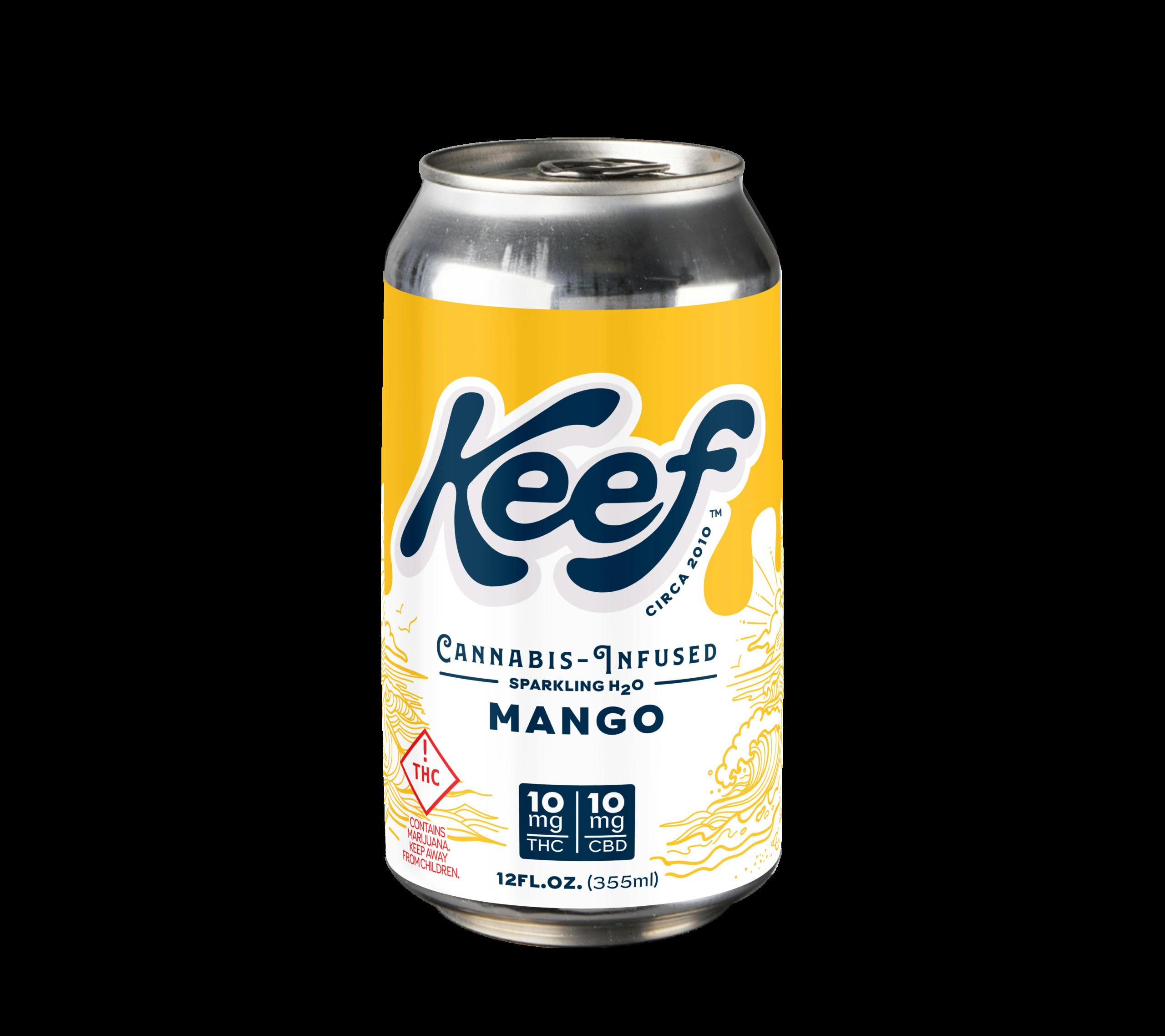 Keef 20mg Sparkling H20 1:1 Mango at Releaf 85624
