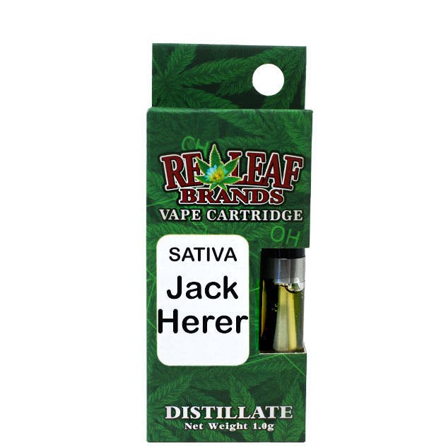 Distillate Cart 1ml | Jack Herer at Releaf 85624