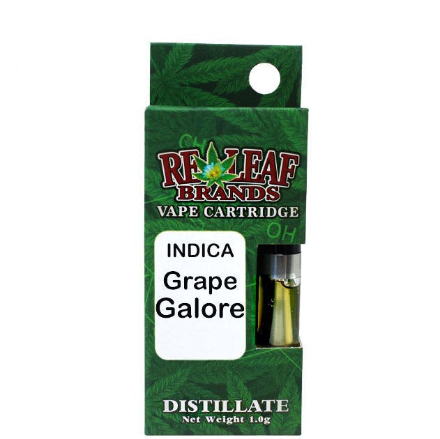 Distillate Cart 1ml | Grape Galore at Releaf 85624