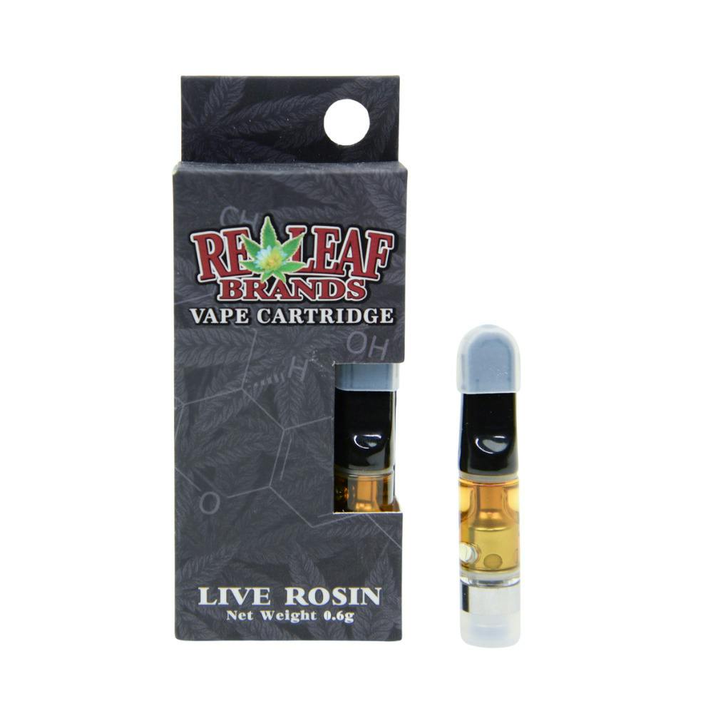 Live Hash Rosin Cart 600mg | Melted Strawberry