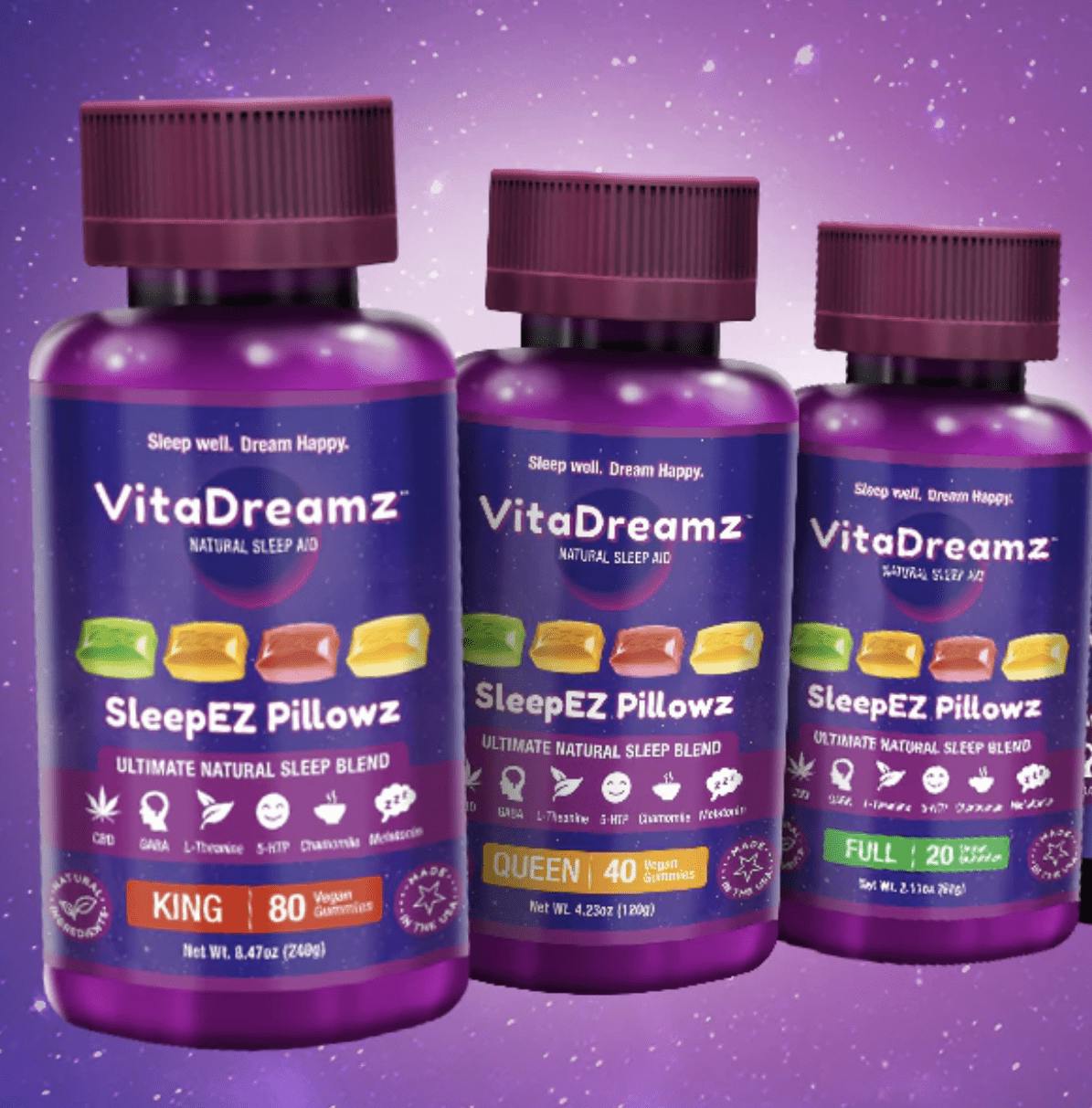 VITA DREAMS - 30PK GUMMIES 300MG CBD