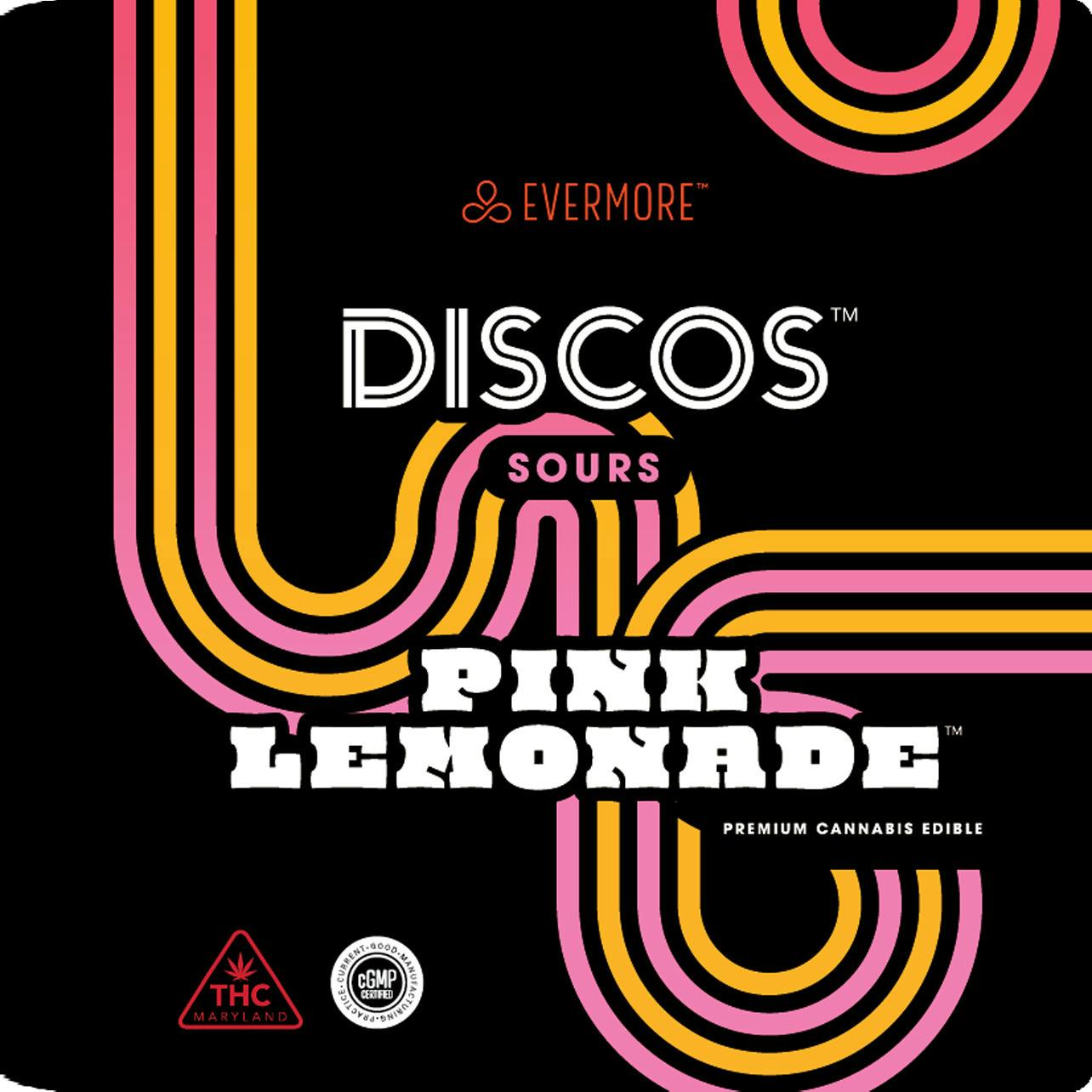 EV Sour Pink Lemonade Discos 400mg $40