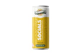 SM Socials Pineapple Sparkling Water 10mg $6