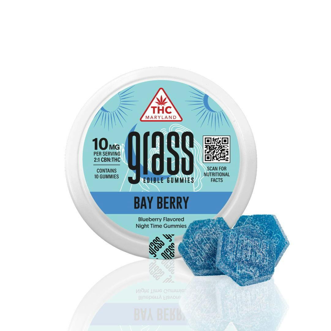 CU GRASS Bay Berry Gummies 100mg $18
