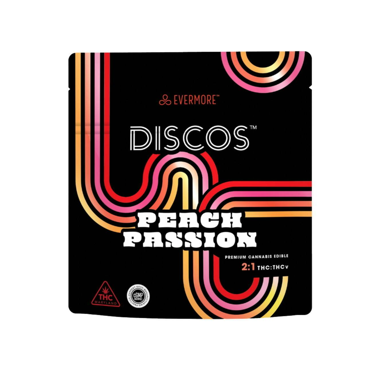 EV Peach Passion 2:1 Discos 400mg $40