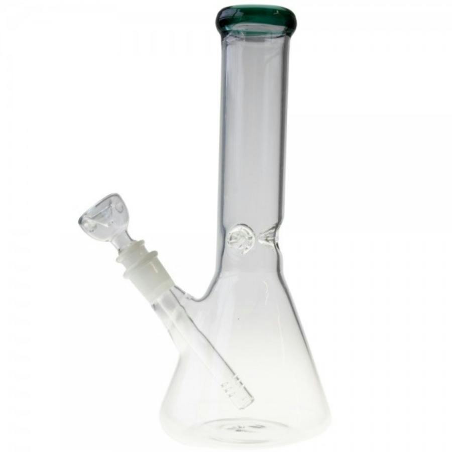 Yellow Bird - 10" Clear Beaker Bong