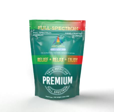 10pk 250mg Full Spectrum Gummies - Keylime Pie