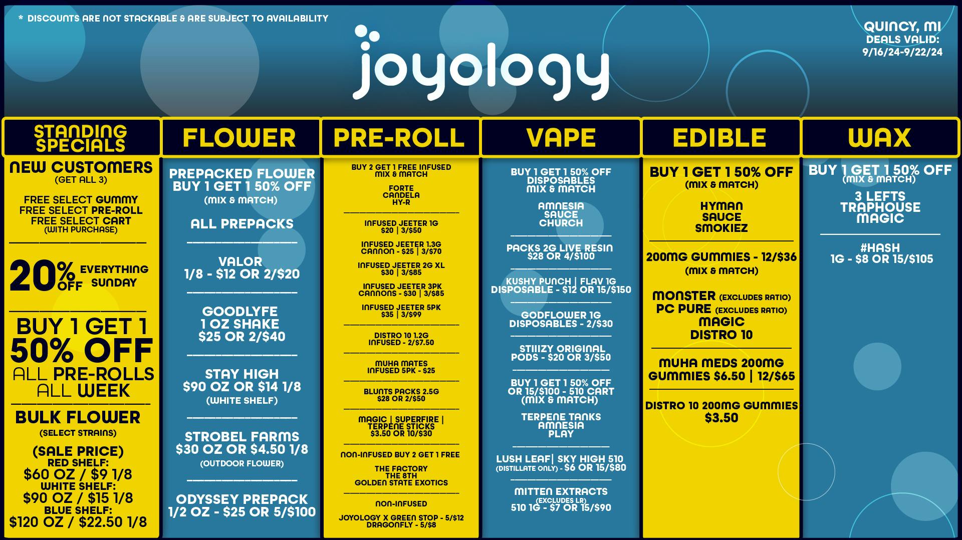 Joyology of Quincy at Joyology Quincy Weedmaps