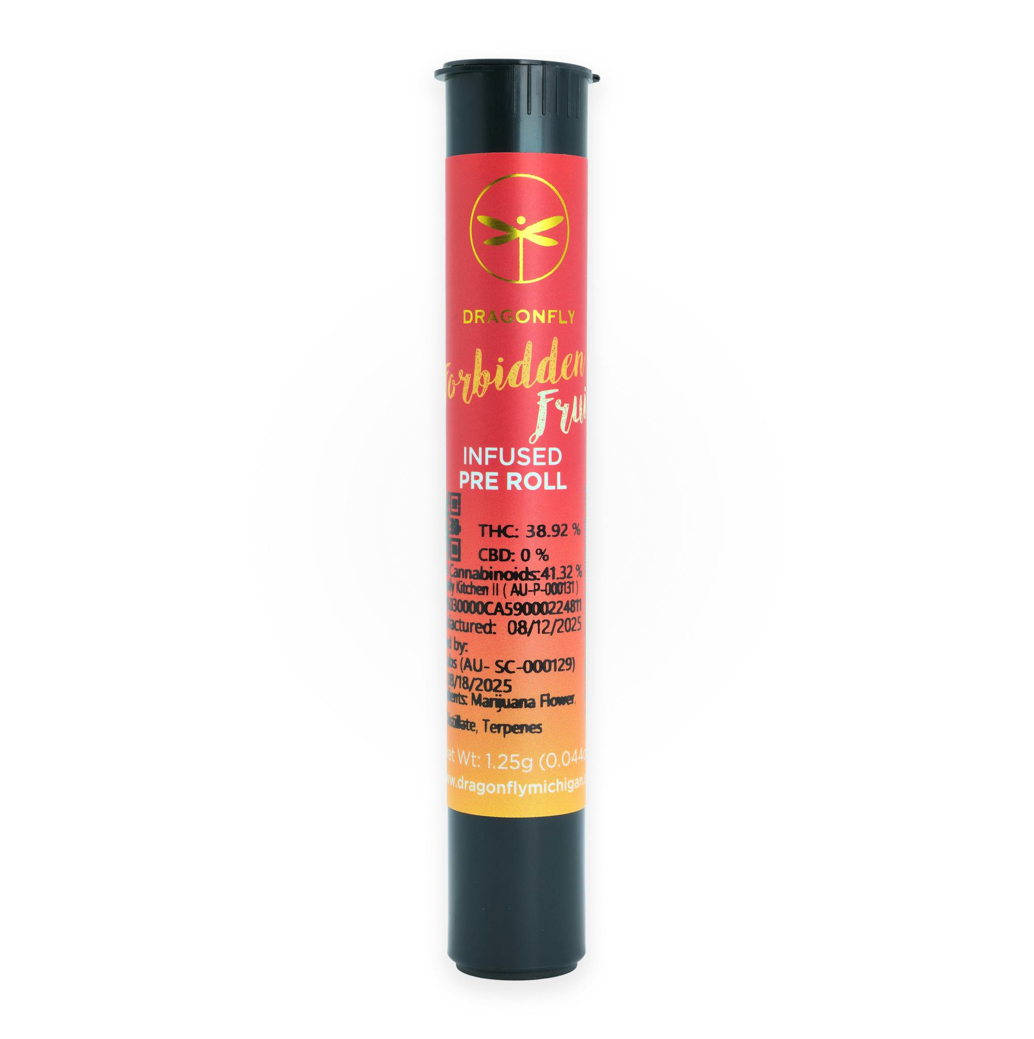 Forbidden Fruit | 1.25G Infused Preroll at Smilez Dispensary Allegan