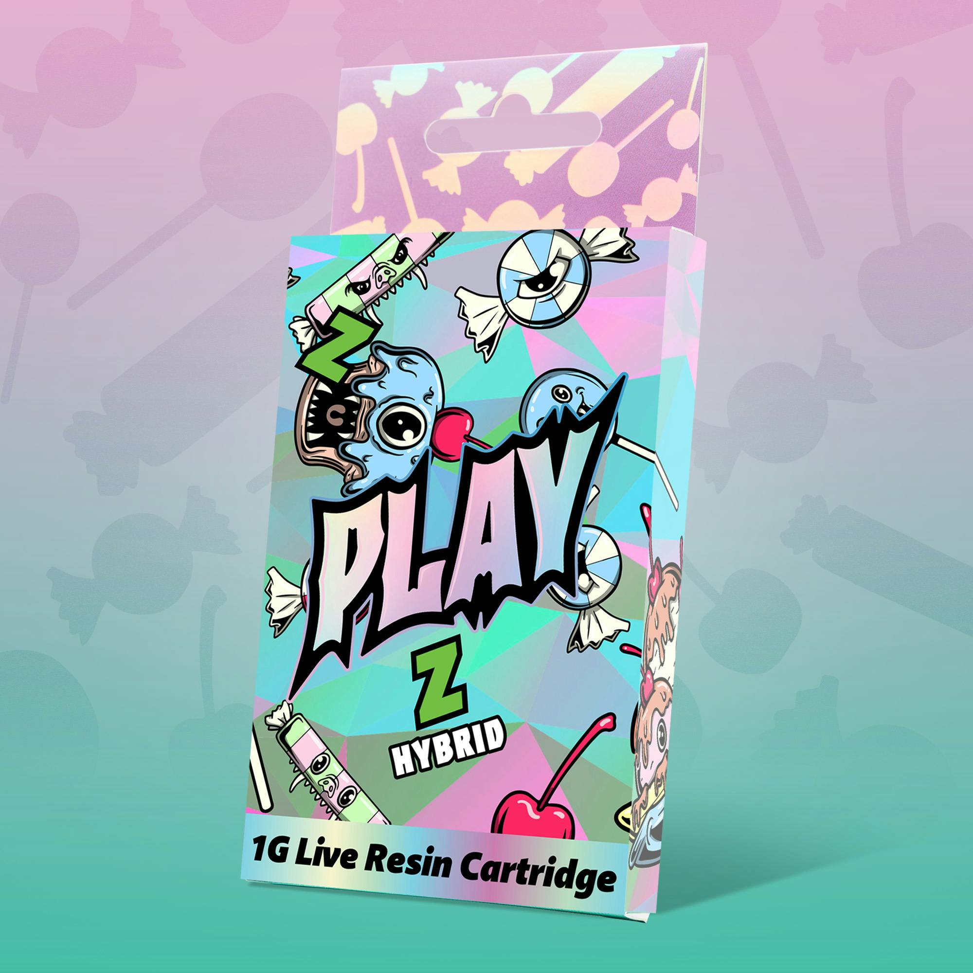 Play | Z | 1g | Live Resin Cartridge