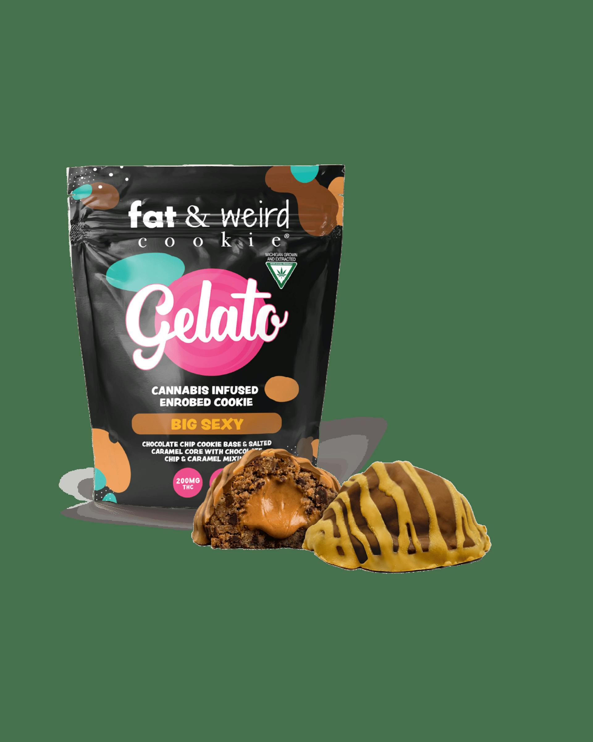 Gelato x Fat & Weird | Big Sexy | 200mg | Cookie/Edibles