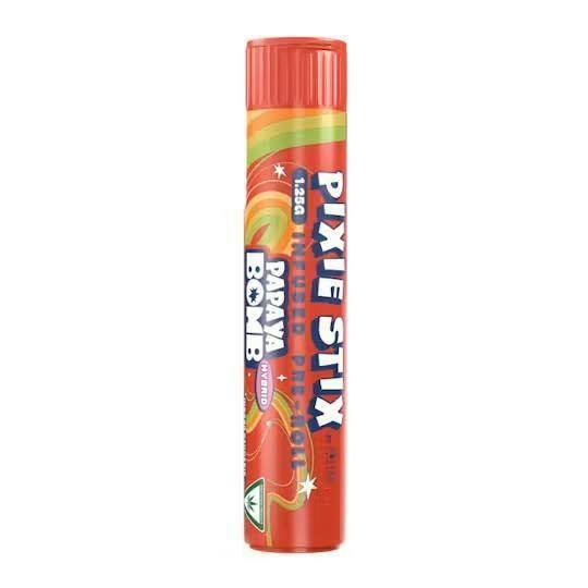 Mitten Extracts | Pixie Stix | Papaya Bomb | 1.25g | Infused Pre-Roll