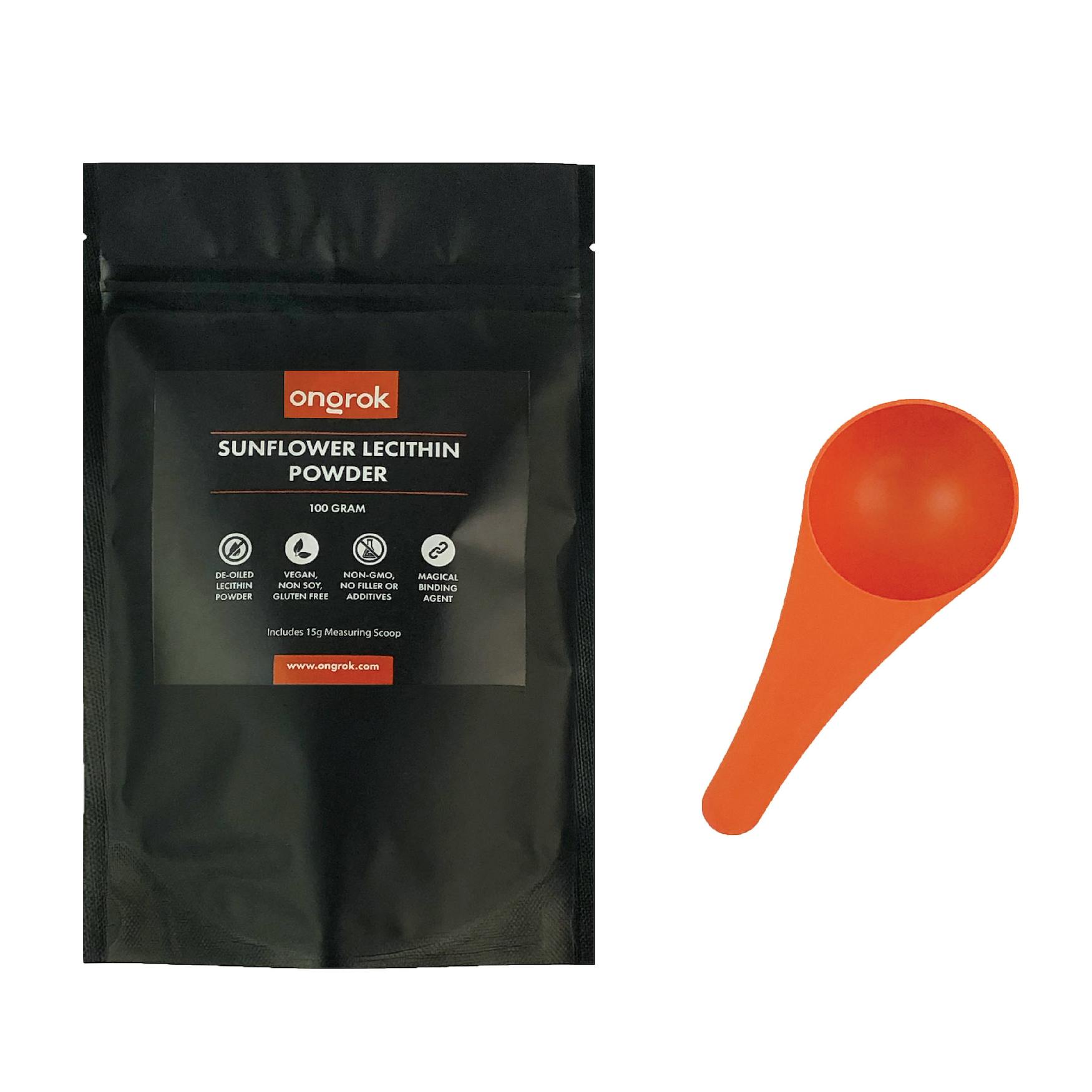 ONGROK | Non-GMO Sunflower Lecithin Powder