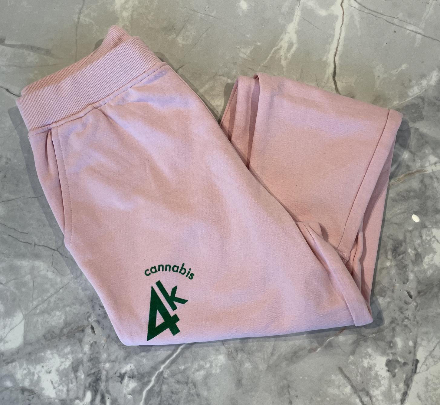 4K CANNABIS | Limited Edition | Pink Track Pants