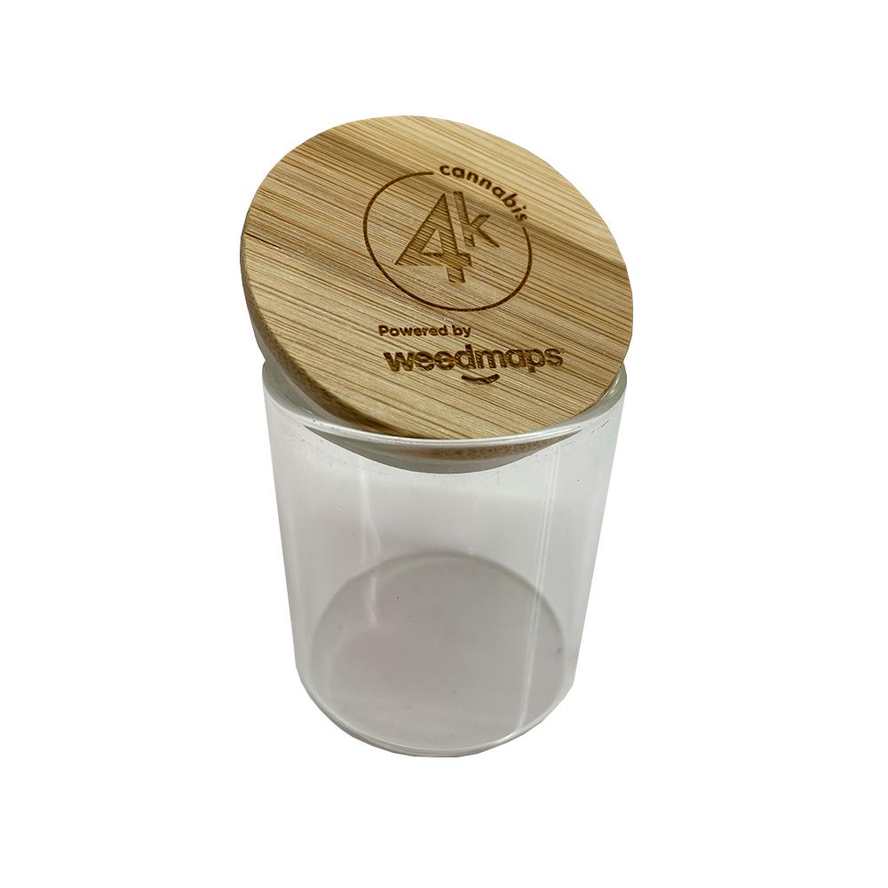 4K Cannabis | Glass Storage Jar