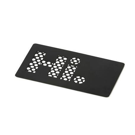 Tweed | Grinder Card | Black