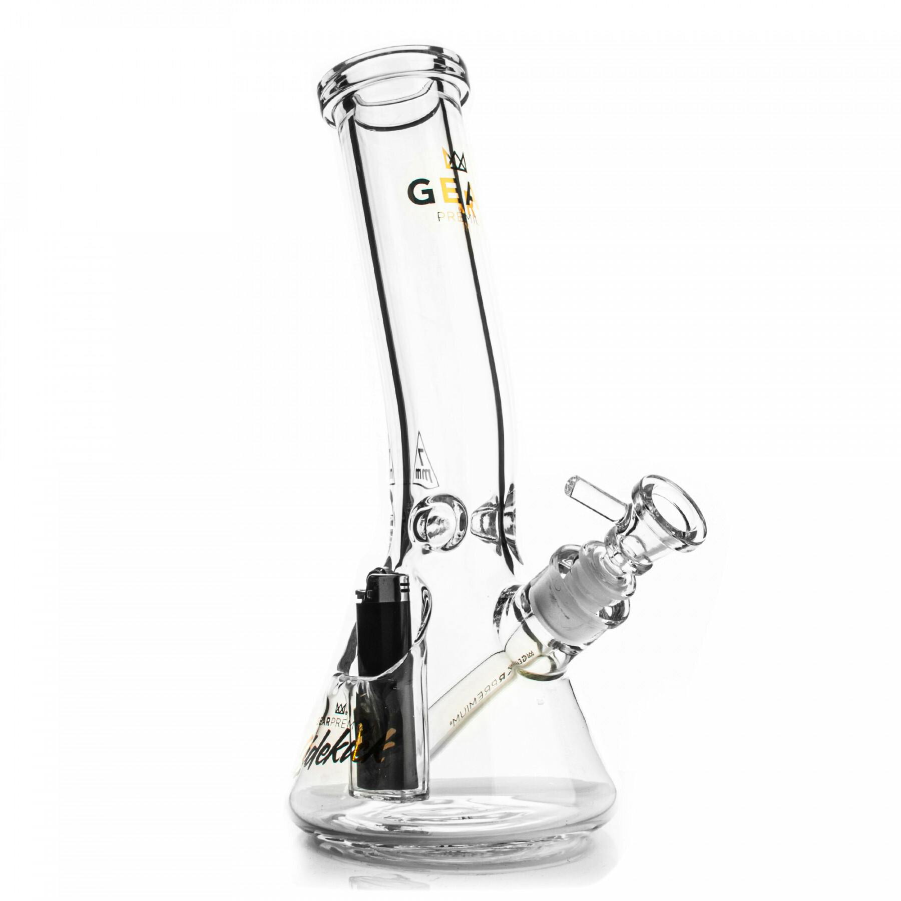 GEAR PREMIUM | 12" Tall 7mm Thick Sidekick Laid Back | Clear
