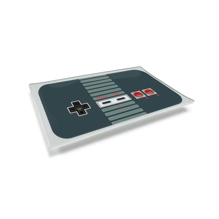 ROLLIN TRAYS | Super Nintendo Shatter Resistant Premium Glass Tray