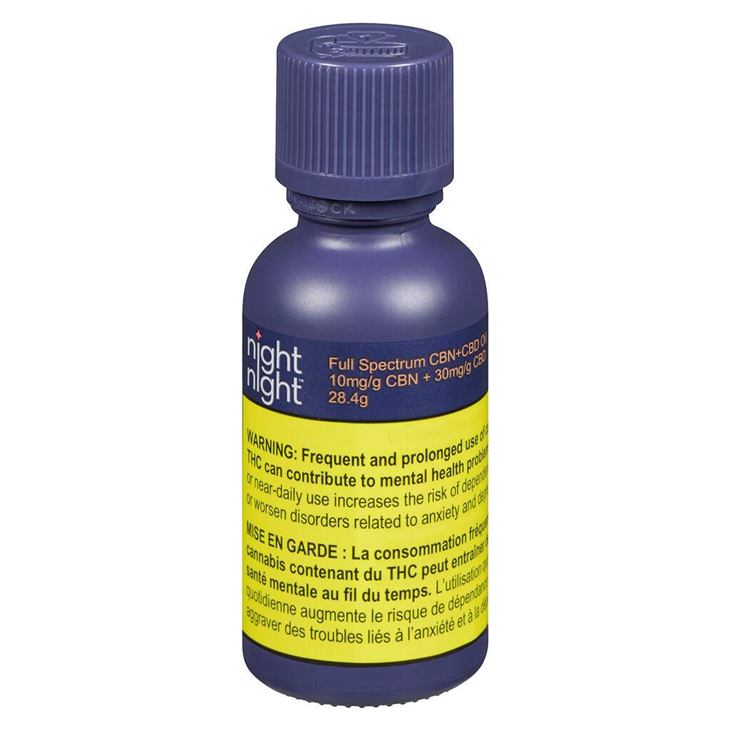 NIGHTNIGHT | Full Spectrum CBN+CBD Oil | 60ml