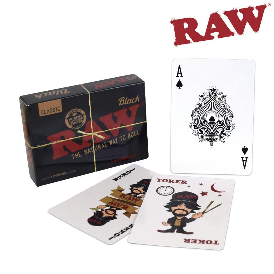 RAW | Playing Cards | Black