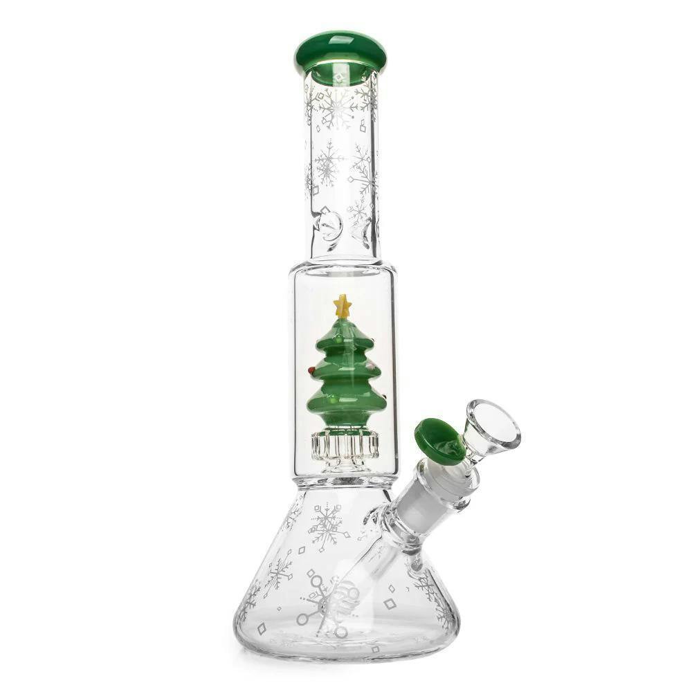 RED EYE | 12" Christmas Tree Dual Chamber Beaker