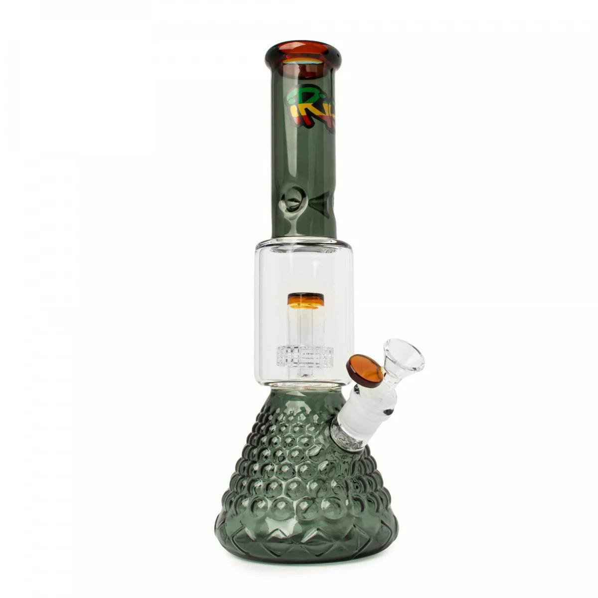 IRIE | 13.5" Dual Chamber Beaker Tube | Smoke