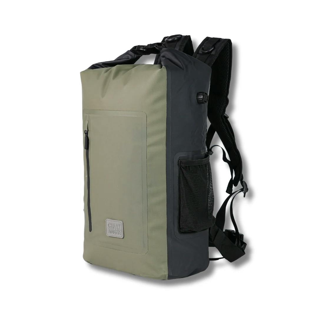 4k Cannabis X Chilly Moose | 20L Sauble Soft Cooler Backpack | Olive