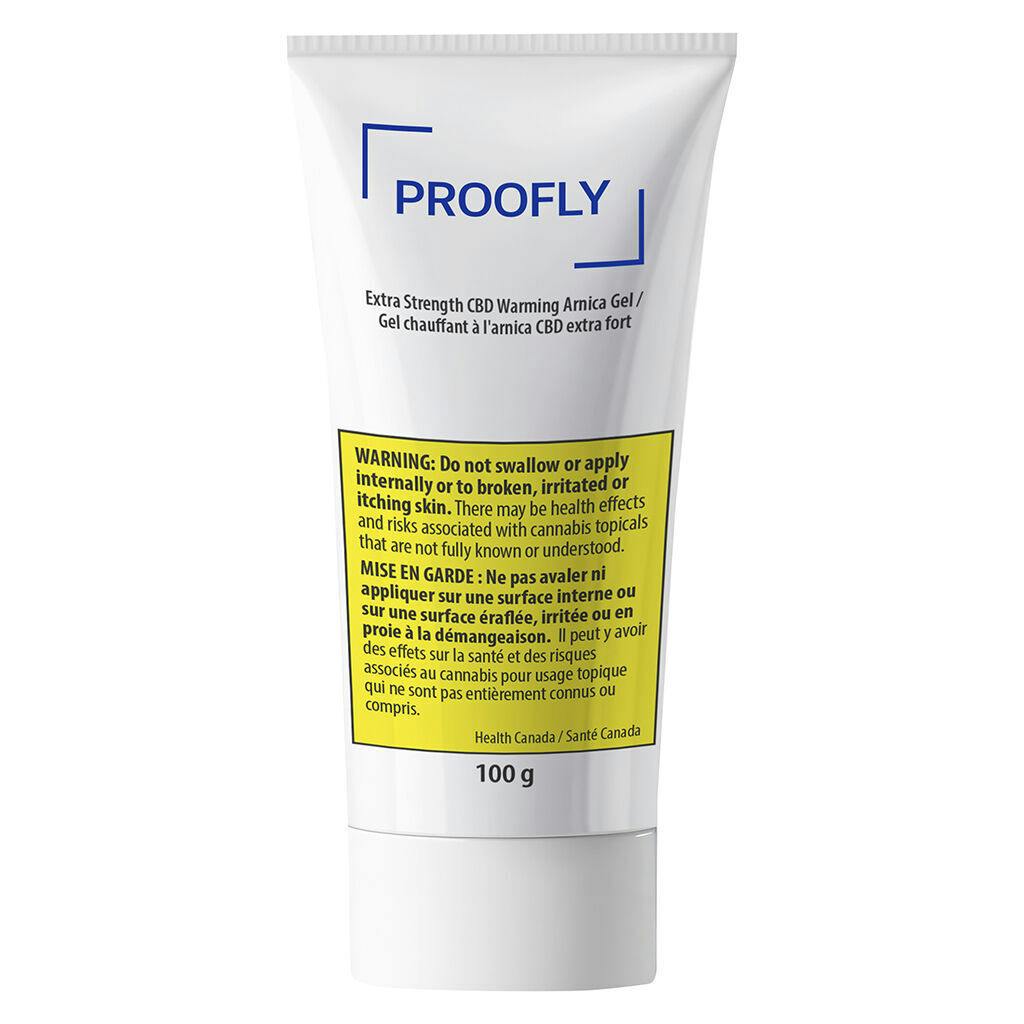 PROOFLY | Extra Strength CBD Warming Arnica Gel