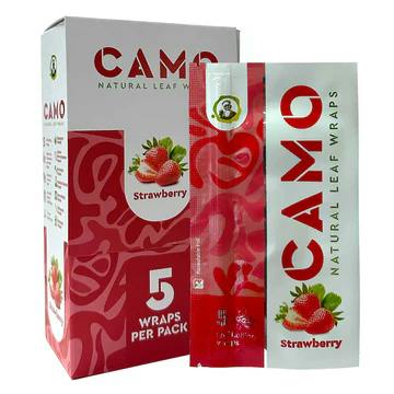 CAMO | Chamomille Blunt Wraps | 5xStrawberry
