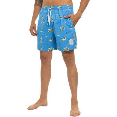 4K CANNABIS | Swim Shorts | Gilmore Blue | M