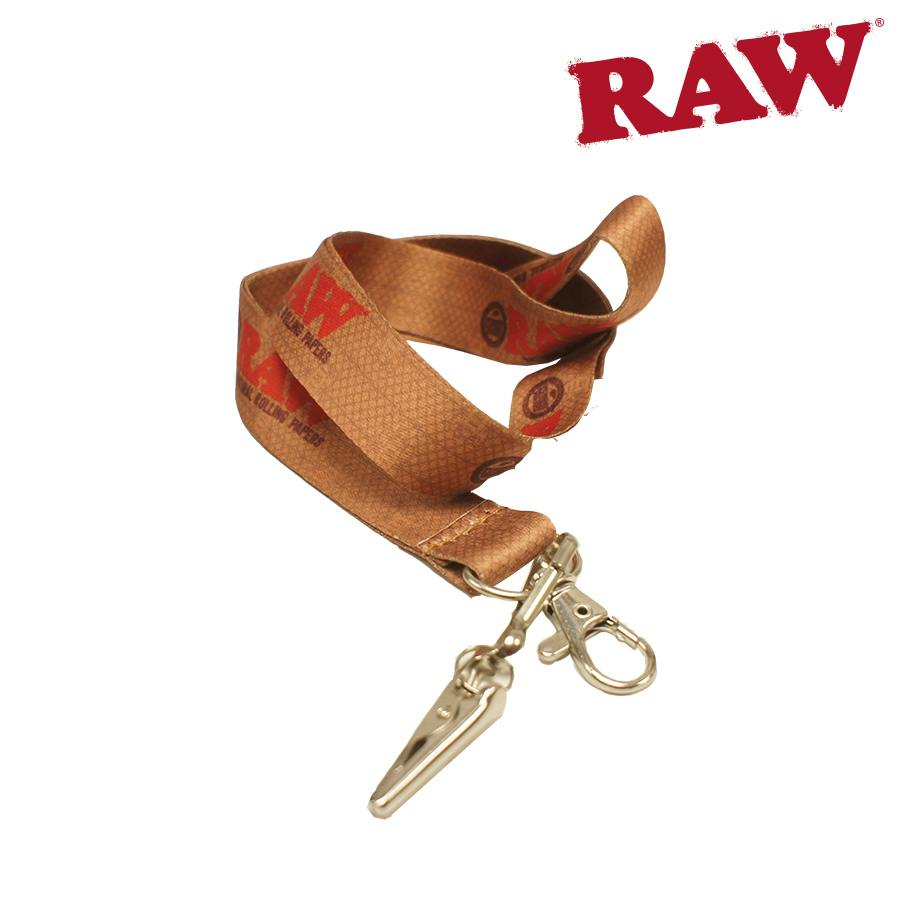 RAW | Smokers Lanyard with Roach Clip