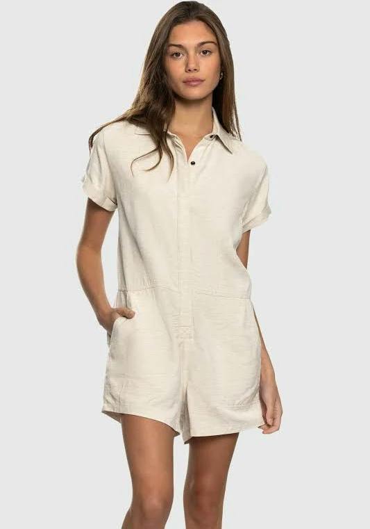 4k Cannabis | Utility Romper | S | Oat