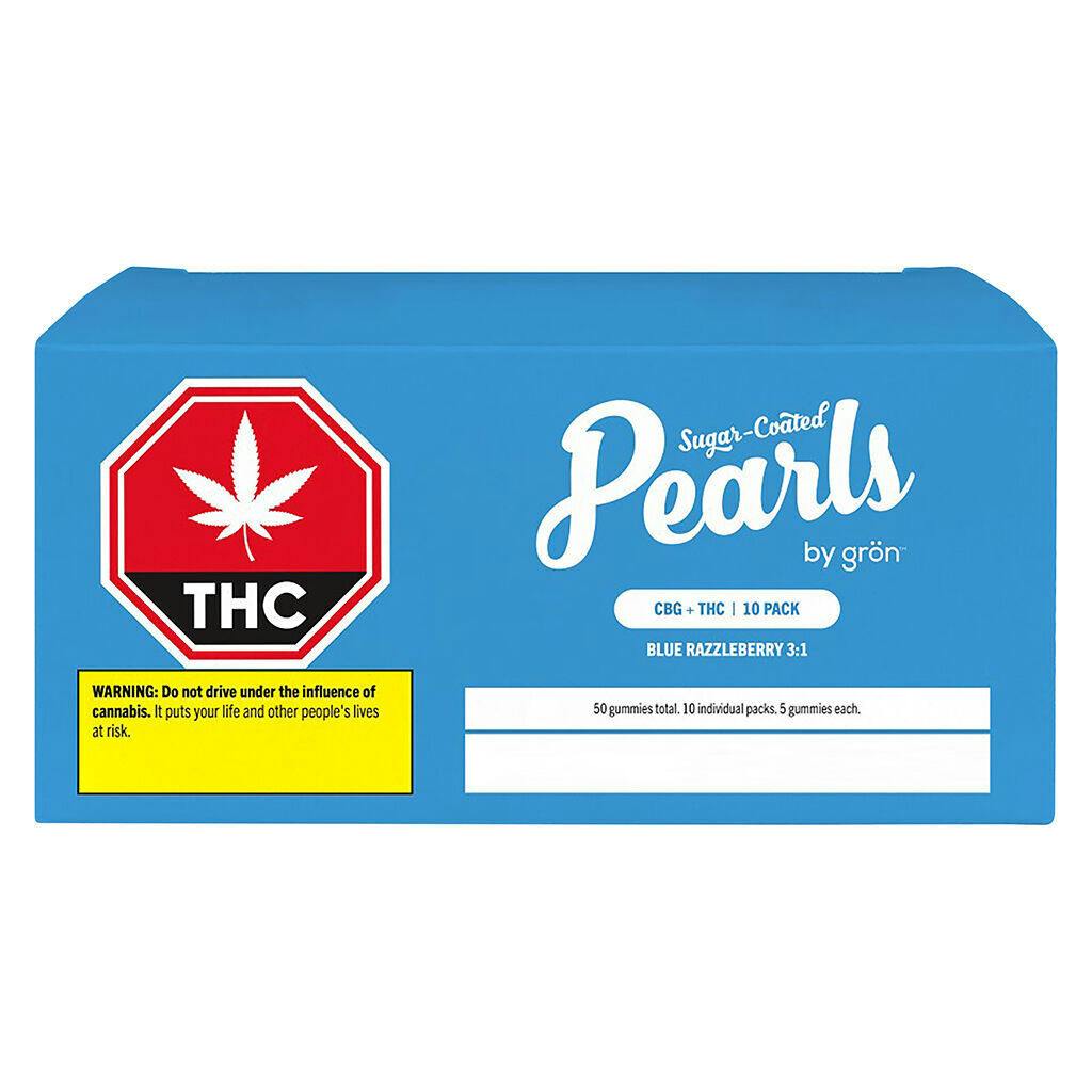 PEARLS | Blue Razzleberry 3:1 CBG/THC | Blend |10x5 |