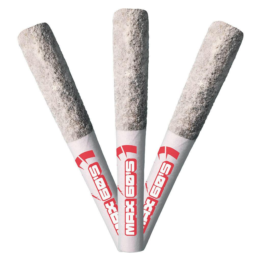 CHILLBILLY | Max 70's Ultra Diamond Infused Pre-Rolls - Sour Cherry | Sativa | 3x0.45